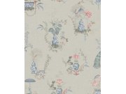 Béžová tapeta na zeď