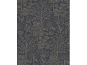 Tapety Yara - Modrá tapeta na zeď Modrá tapeta na zeď