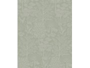 Zeleno-stříbrná tapeta na zeď