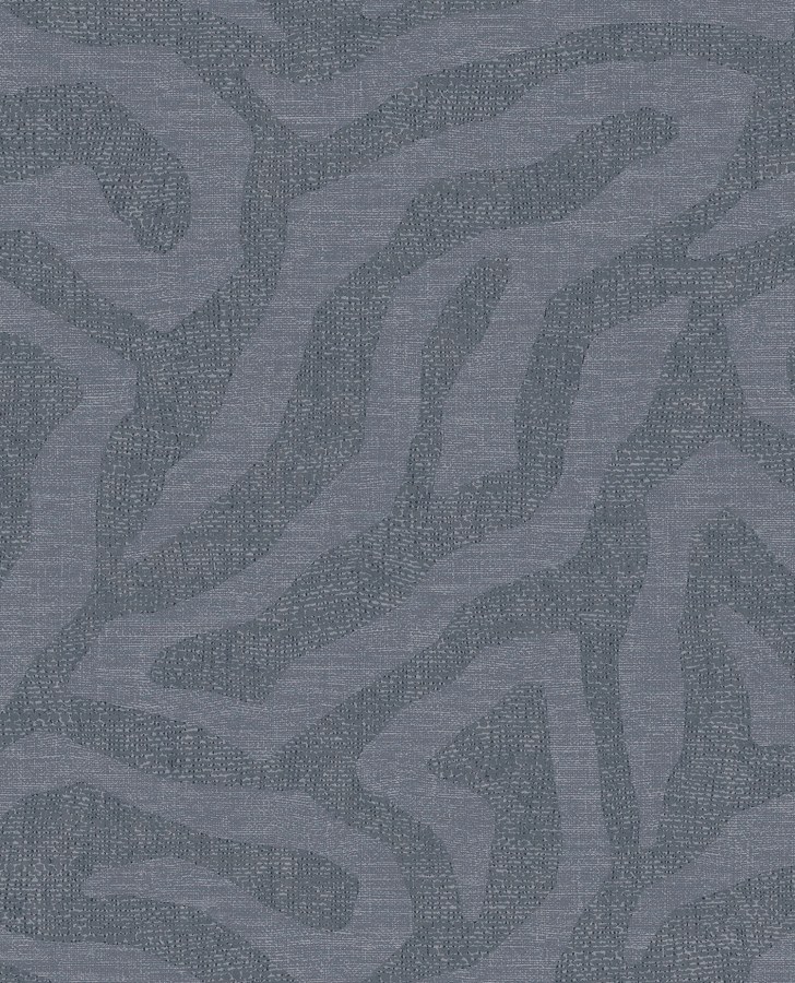 Tapety Yara - Modrá tapeta s vlnami Modrá tapeta s vlnami - Tapety Yara