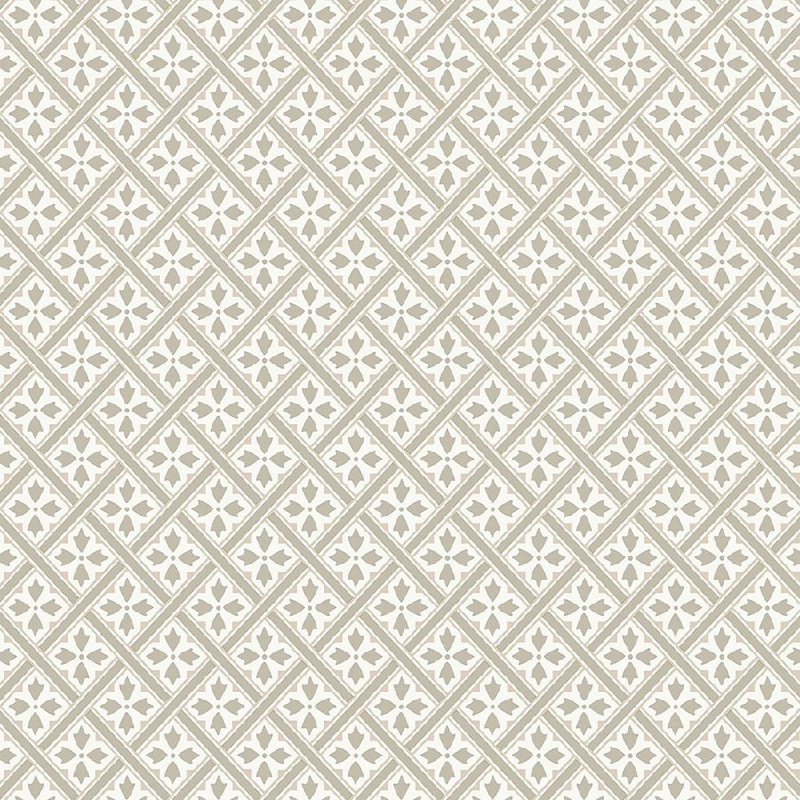 Béžová geometrická Tapeta 113368 - Tapety Yara