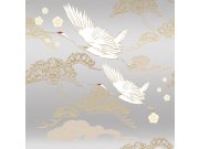 Obrazová tapeta s volavkami