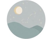 Tapety Yara - Modrá kruhová tapeta znamení zvěrokruhu Štír 323142 Modrá kruhová tapeta znamení zvěrokruhu Štír 323142