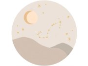 Béžová kruhová tapeta znamení zvěrokruhu Štír 323140