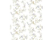 Tapeta na zeď, modrá, květiny, 8357, Blooming Garden 2, Parato by Cristiana Masi