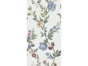 Tapeta na zeď, bílá, větvičky, květiny, Allurium, Graham Brown Premium