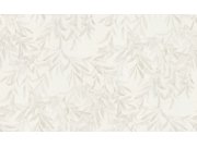 Tapety Yara - Tapeta na zeď, bílo-šedá, listy, 74031, Armonia, Emiliana Parati Tapeta na zeď, bílo-šedá, listy, 74031, Armonia, Emiliana Parati