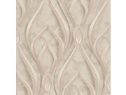 Tapeta na zeď, šedo-béžová, ornamenty, Murella 100, Zambaiti Parati