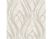 Tapeta na zeď, šedo-béžová, ornamenty, Murella 100, Zambaiti Parati