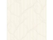 Tapety Yara - Tapeta na zeď, krémová, větvičky s listy, Murella 100, Zambaiti Parati Tapeta na zeď, krémová, větvičky s listy, Murella 100, Zambaiti Parati