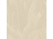 Tapeta na zeď, béžovo-šedá, listy, Murella 100, Zambaiti Parati