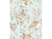 Tapety Yara - Tapeta na zeď, modrá, květiny, 8311, Blooming Garden 2, Parato by Cristiana Masi Tapeta na zeď, modrá, květiny, 8311, Blooming Garden 2, Parato by Cristiana Masi