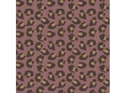 Tapeta na zeď, fialová, vzor kůže leoparda, 2048, Rio, Parato by Cristiana Masi Tapety Yara