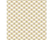 Tapeta na zeď, květiny, okrovo-fialová, Rio, Parato by Cristiana Masi