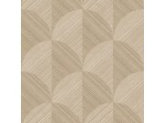 Tapety Yara - Tapeta na zeď, hnědo-béžová, grafický vzor, 3D Reflections, Origin Tapeta na zeď, hnědo-béžová, grafický vzor, 3D Reflections, Origin