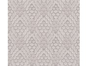 Tapeta na zeď, šedo-béžová, 3D vzor, Papis Loveday Fashion Icon, Marburg