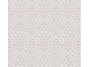 Tapeta na zeď, šedo-béžová, 3D vzor, Papis Loveday Fashion Icon, Marburg