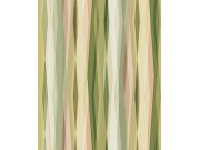 Tapeta na zeď, zeleno-béžová, grafický vzor, Naomi, Novamur