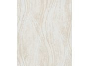 Tapeta na zeď, béžovo-růžová, textura, vlny, Naomi, Novamur