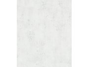 Tapeta na zeď, bílo-šedá, štuková omítka, City Glow, Marburg