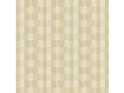 Tapeta na zeď, zeleno-béžová, látková textura, Marrakech, Zambaiti Parati