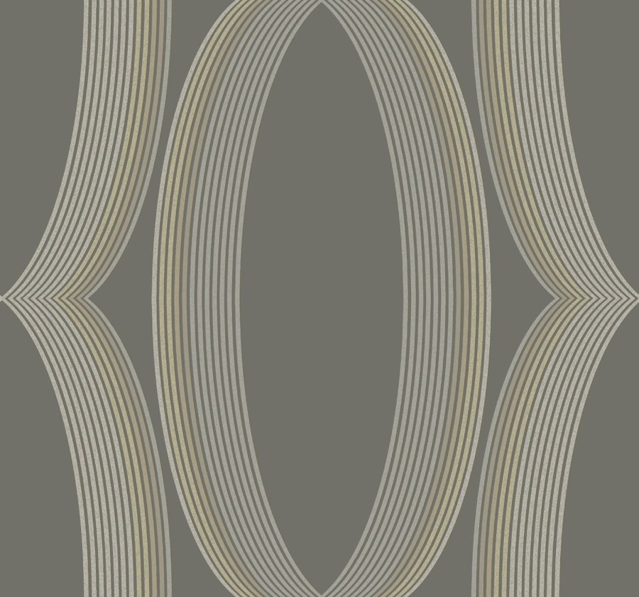 Hnědá tapeta s geometrickým vzorem Hnědá tapeta s geometrickým vzorem