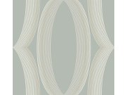 Tapety Yara - Šedo-modrá tapeta na zeď Šedo-modrá tapeta na zeď