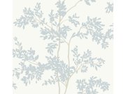 Tapety Yara - Bílá tapeta s větvičkami Bílá tapeta s větvičkami