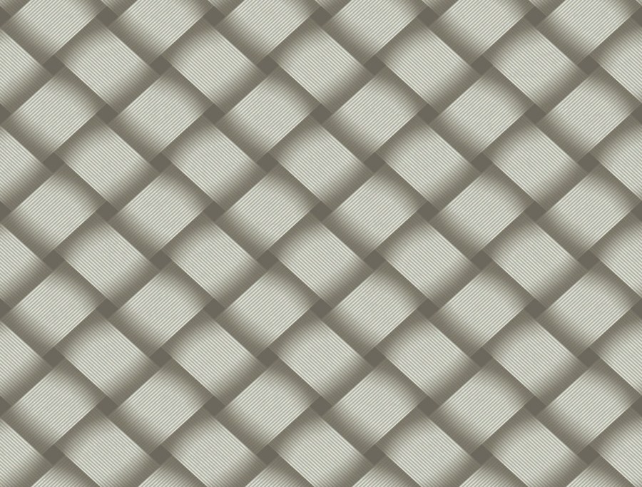 Hnědá geometrická 3D tapeta na zeď - Tapety Yara