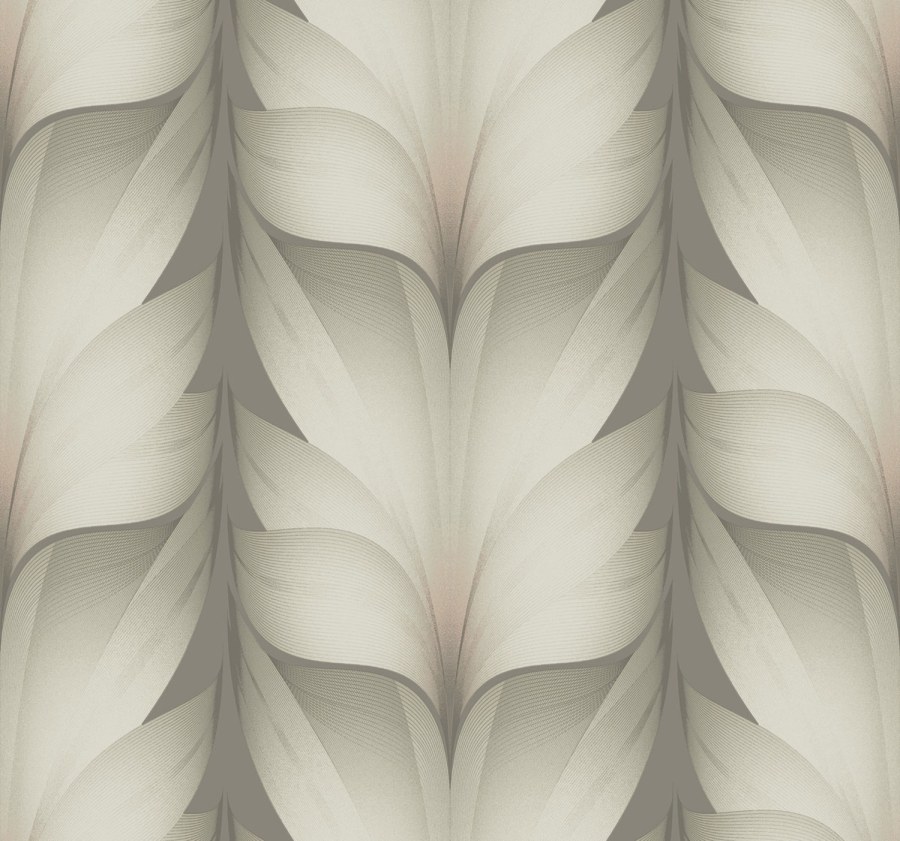 Tapety Yara - Hnědo-béžová geometrická tapeta na zeď Hnědo-béžová geometrická tapeta na zeď - Tapety Yara