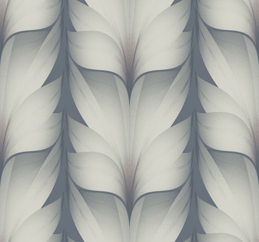 Tapety Yara - Modrá geometrická tapeta na zeď Modrá geometrická tapeta na zeď - Tapety Yara