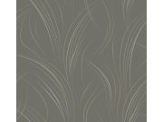 Tapety Yara - Elegantní šedá geometrická tapeta na zeď Elegantní šedá geometrická tapeta na zeď