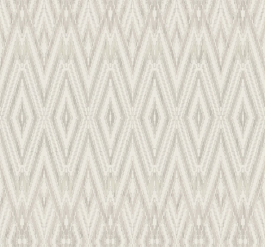 Tapety Yara - Béžovo-růžová geometrická tapeta na zeď Béžovo-růžová geometrická tapeta na zeď - Tapety Yara