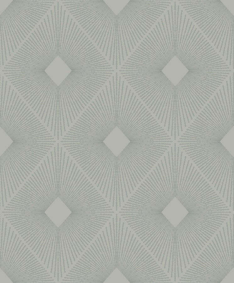 Tapety Yara - Šedo-stříbrná geometrická tapeta na zeď Šedo-stříbrná geometrická tapeta na zeď - Tapety Yara