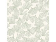 Tapety Yara - Bílá tapeta na zeď Bílá tapeta na zeď