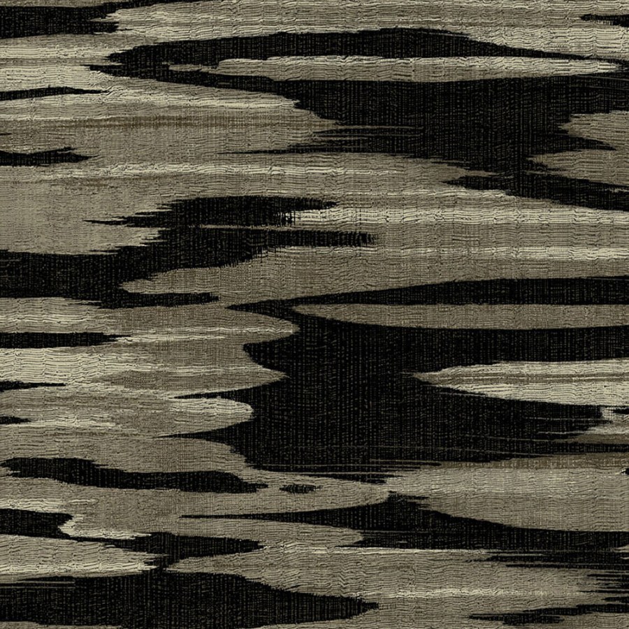 Hnědo-zlatá tapeta