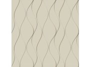 Tapety Yara - Béžová tapeta se zlatými vlnkami Y6201404 Béžová tapeta se zlatými vlnkami Y6201404