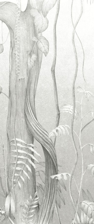 Tapety Yara - Šedá Fototapeta na zeď Šedá Fototapeta na zeď - Tapety Yara