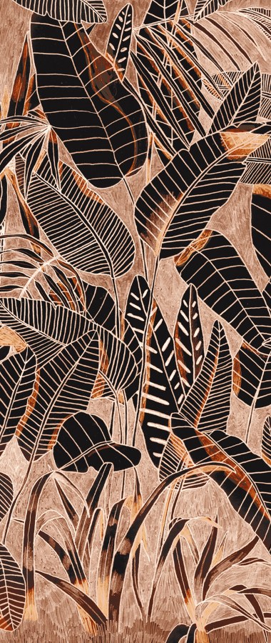 Hnědá Fototapeta na zeď - Tapety Yara