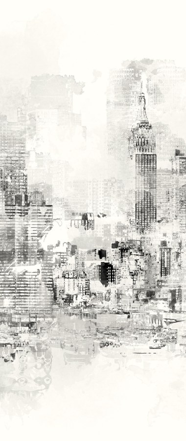 Tapety Yara - Šedá Fototapeta na zeď Šedá Fototapeta na zeď - Tapety Yara