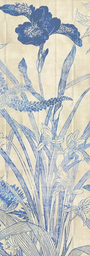 Tapety Yara - Modrá Fototapeta na zeď Modrá Fototapeta na zeď - Tapety Yara