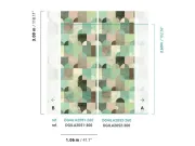 Tapety Yara - Geometrická Fototapeta na zeď Geometrická Fototapeta na zeď