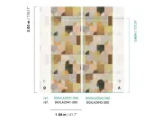 Tapety Yara - Geometrická Fototapeta na zeď Geometrická Fototapeta na zeď