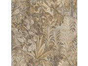 Tapeta na zeď, béžová, šedá, rostliny, listy, 5829, Jaipur, Parato by Cristiana Masi Tapety Yara