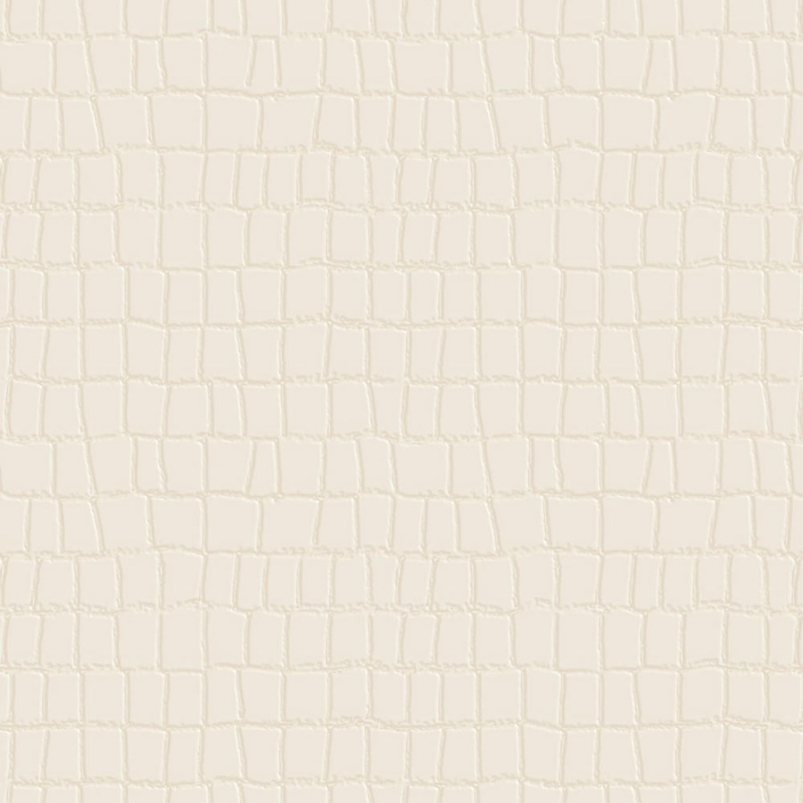 Tapeta na zeď, bílá, imitace krokodýlí kůže, Philipp Plein 2, Zambaiti Parati - Tapety Yara