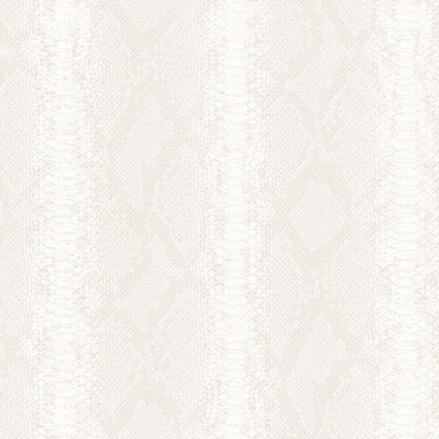 Tapeta na zeď, bílá, imitace hadí kůže, Philipp Plein 2, Zambaiti Parati - Tapety Yara