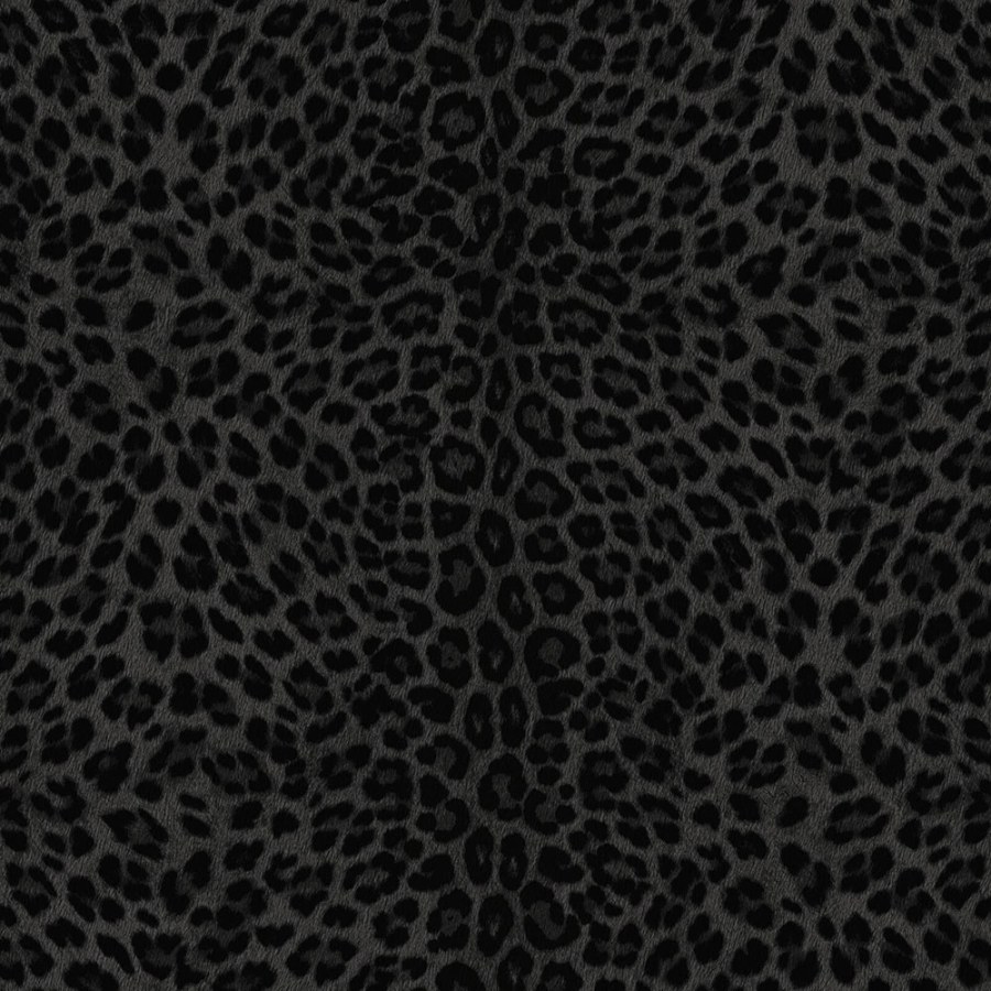Tapeta na zeď, černá, zlatá, imitace leopardí kůže, Philipp Plein 2, Zambaiti Parati - Tapety Yara