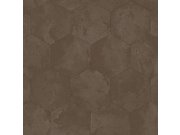 Tapeta na zeď, hnědá, imitace sametu, Philipp Plein 2, Zambaiti Parati