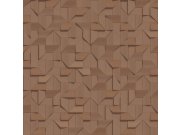 Tapety Yara - 3D tapeta na zeď, hnědá, béžová, geometrický vzor, Philipp Plein 2, Zambaiti Parati 3D tapeta na zeď, hnědá, béžová, geometrický vzor, Philipp Plein 2, Zambaiti Parati