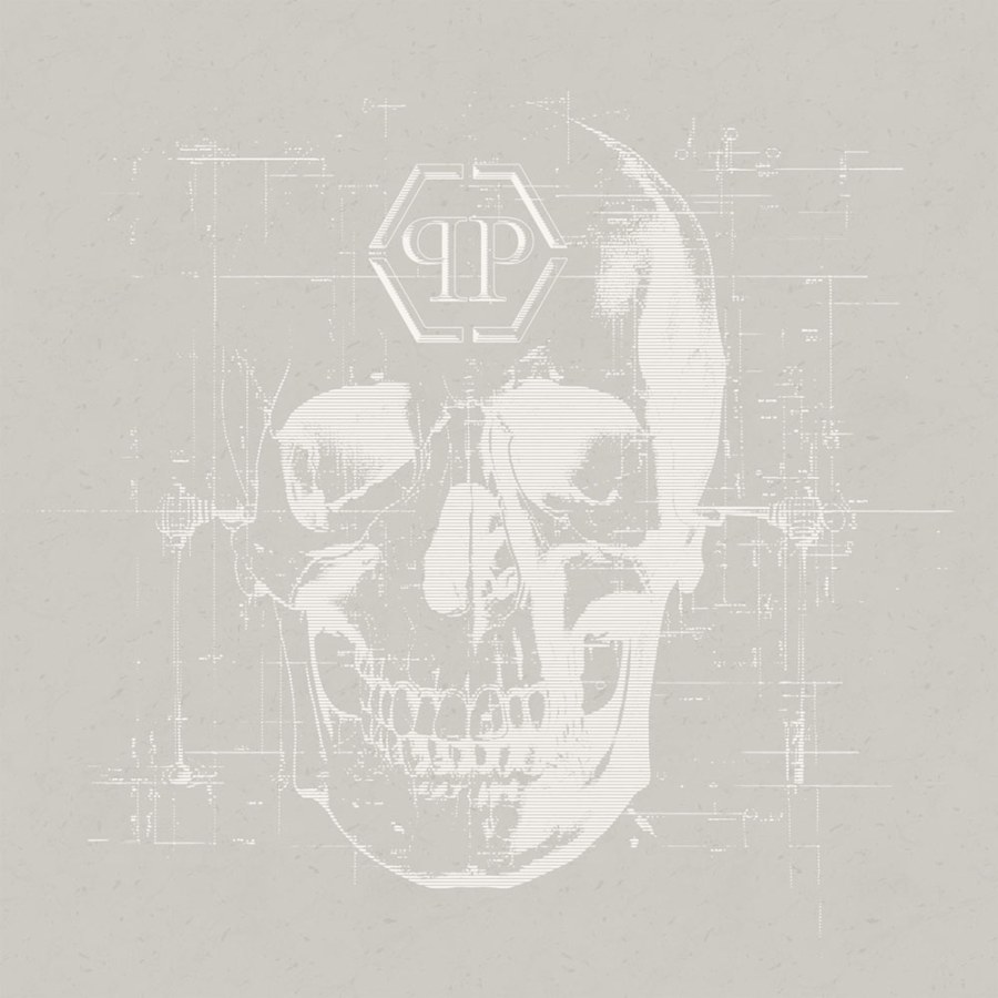 Tapety Yara - Obrazová tapeta na zeď, béžová, lebka, 3x3m, Philipp Plein 2, Zambaiti Parati Obrazová tapeta na zeď, béžová, lebka, 3x3m, Philipp Plein 2, Zambaiti Parati - Tapety Yara